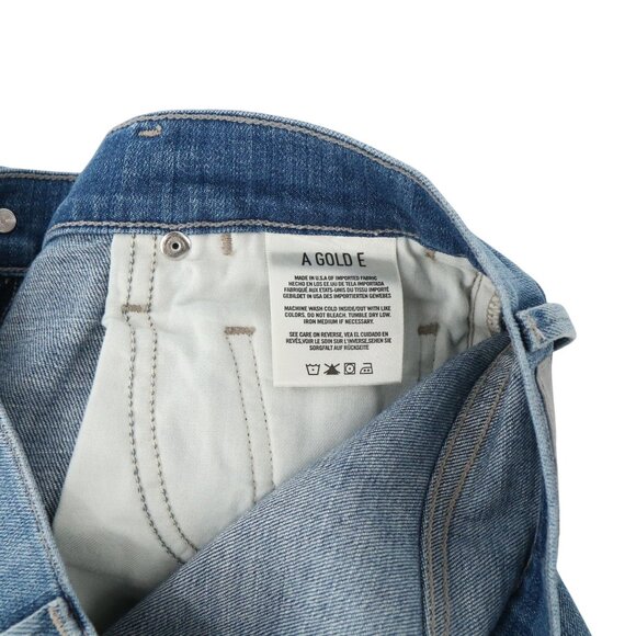 AGOLDE Isabel Slim Boyfriend Distressed Denim Jeans 26 - Picture 7 of 7